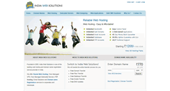 Desktop Screenshot of indiawebsolutions.com